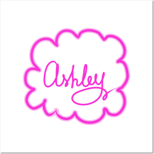 Ashley. Female name. Posters and Art